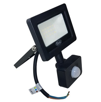 LED Lamp straler 10W Floodlight Bewegingssensor IP-65 A+