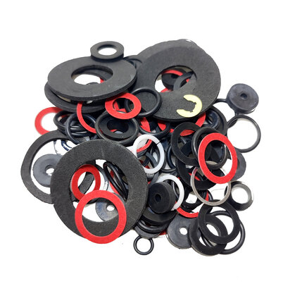 100x Dichtingsringen rubber ringen set O ringen 100 delig