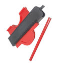 125mm-Profielmeter-profielkam-profiel-mal-meter-vergrendelbaar-ROOD-+-timmermanspotlood-17.5cm